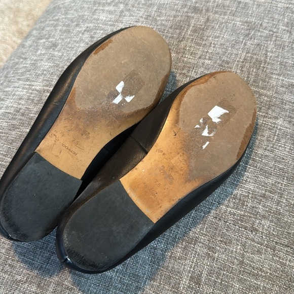 Coach Harper Black Leather Loafer S - Picture 7 of 8